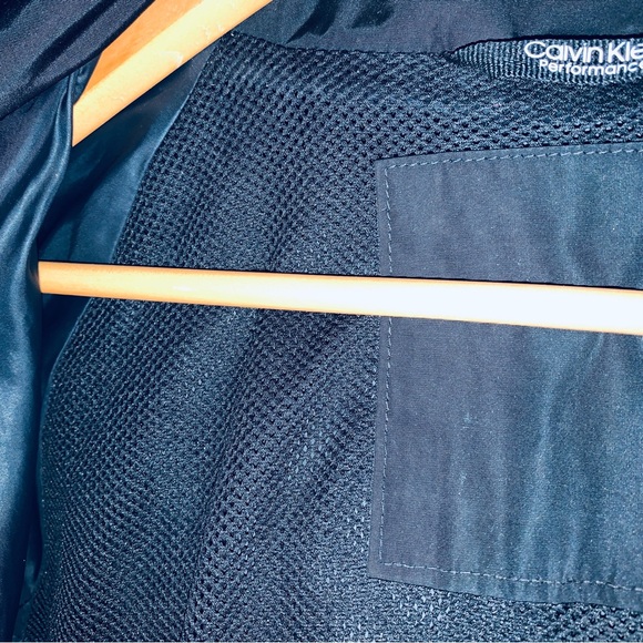 Calvin Klein Black Sports Jacket hooded  3XL - Picture 15 of 16